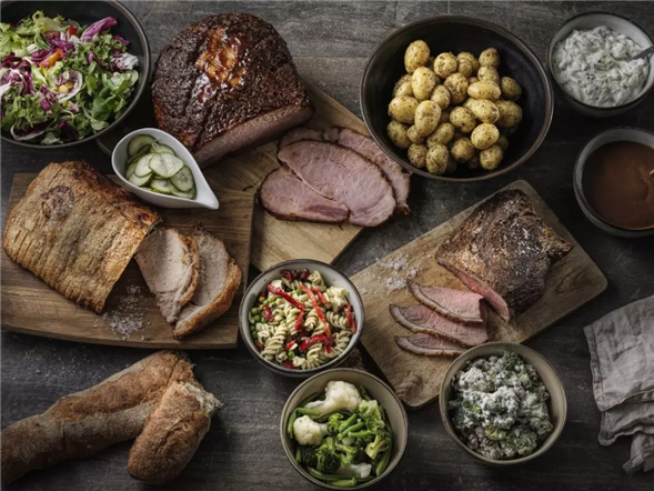 Vælg selv menu med kalkunbryst